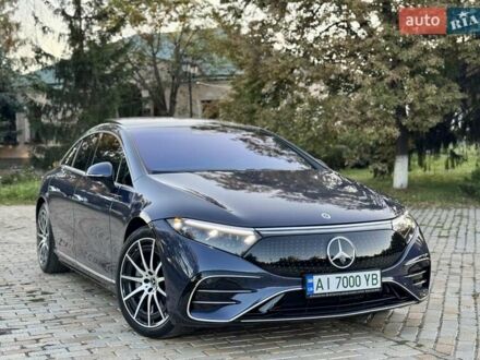Синій Мерседес EQS, об'ємом двигуна 0 л та пробігом 16 тис. км за 79000 $, фото 1 на Automoto.ua