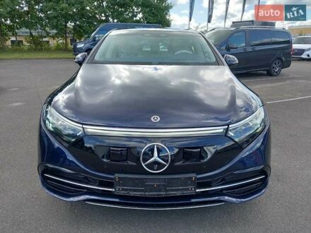 Синий Мерседес EQS, объемом двигателя 0 л и пробегом 38 тыс. км за 83000 $, фото 1 на Automoto.ua