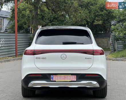 Белый Мерседес EQS SUV, объемом двигателя 0 л и пробегом 43 тыс. км за 60000 $, фото 5 на Automoto.ua