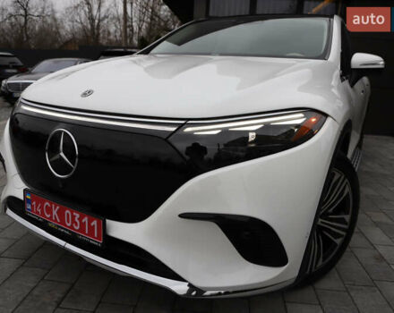 Белый Мерседес EQS SUV, объемом двигателя 0 л и пробегом 32 тыс. км за 56900 $, фото 21 на Automoto.ua