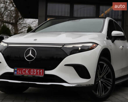Белый Мерседес EQS SUV, объемом двигателя 0 л и пробегом 32 тыс. км за 56900 $, фото 3 на Automoto.ua