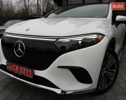 Белый Мерседес EQS SUV, объемом двигателя 0 л и пробегом 32 тыс. км за 56900 $, фото 5 на Automoto.ua