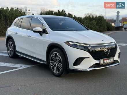Білий Мерседес EQS SUV, об'ємом двигуна 0 л та пробігом 72 тис. км за 57499 $, фото 1 на Automoto.ua