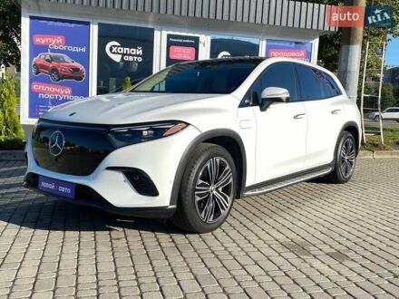 Белый Мерседес EQS SUV, объемом двигателя 0 л и пробегом 30 тыс. км за 53000 $, фото 1 на Automoto.ua