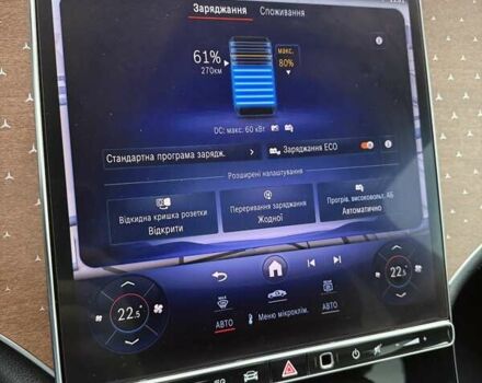 Черный Мерседес EQS SUV, объемом двигателя 0 л и пробегом 30 тыс. км за 68000 $, фото 30 на Automoto.ua