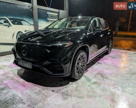 Черный Мерседес EQS SUV, объемом двигателя 0 л и пробегом 25 тыс. км за 79500 $, фото 3 на Automoto.ua
