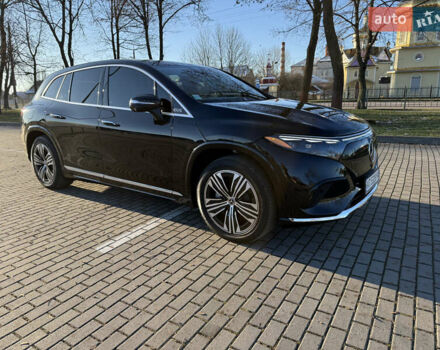Черный Мерседес EQS SUV, объемом двигателя 0 л и пробегом 49 тыс. км за 55000 $, фото 2 на Automoto.ua