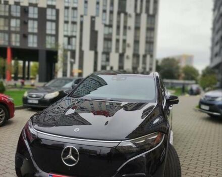 Черный Мерседес EQS SUV, объемом двигателя 0 л и пробегом 48 тыс. км за 56500 $, фото 8 на Automoto.ua