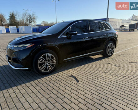 Черный Мерседес EQS SUV, объемом двигателя 0 л и пробегом 49 тыс. км за 55000 $, фото 8 на Automoto.ua