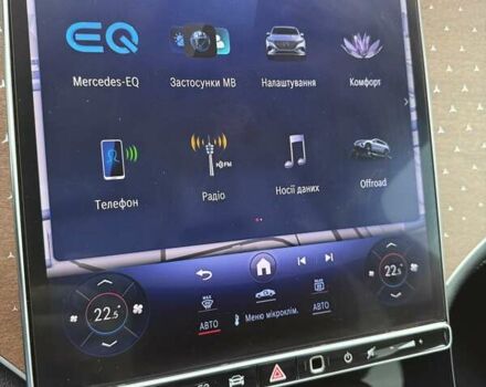 Черный Мерседес EQS SUV, объемом двигателя 0 л и пробегом 30 тыс. км за 68000 $, фото 28 на Automoto.ua