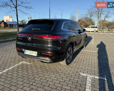 Черный Мерседес EQS SUV, объемом двигателя 0 л и пробегом 49 тыс. км за 55000 $, фото 1 на Automoto.ua
