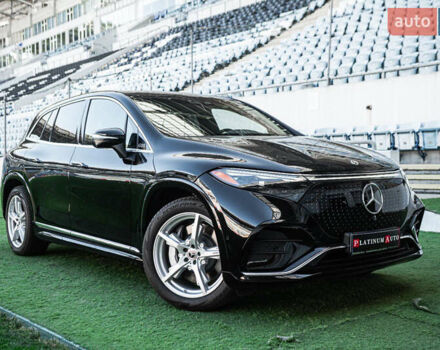Черный Мерседес EQS SUV, объемом двигателя 0 л и пробегом 3 тыс. км за 83900 $, фото 6 на Automoto.ua