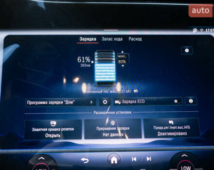 Черный Мерседес EQS SUV, объемом двигателя 0 л и пробегом 3 тыс. км за 83900 $, фото 45 на Automoto.ua