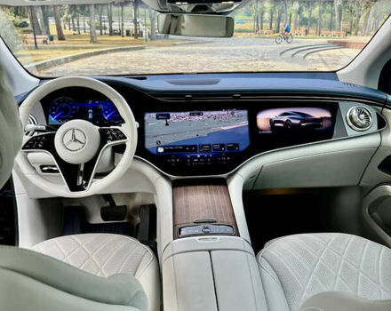 Черный Мерседес EQS SUV, объемом двигателя 0 л и пробегом 16 тыс. км за 83000 $, фото 15 на Automoto.ua