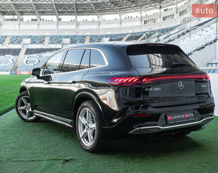 Черный Мерседес EQS SUV, объемом двигателя 0 л и пробегом 3 тыс. км за 83900 $, фото 4 на Automoto.ua