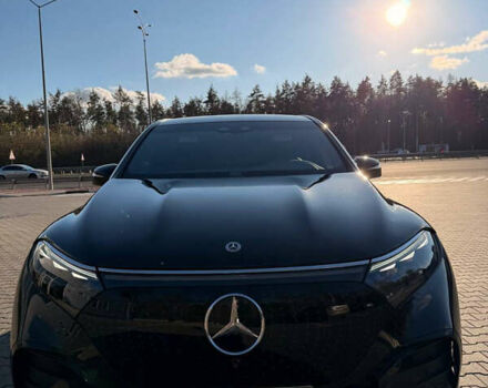 Черный Мерседес EQS SUV, объемом двигателя 0 л и пробегом 33 тыс. км за 95000 $, фото 16 на Automoto.ua