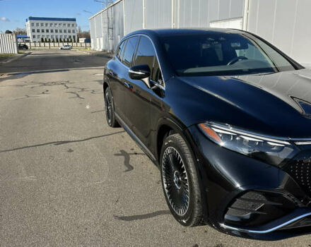 Черный Мерседес EQS SUV, объемом двигателя 0 л и пробегом 33 тыс. км за 95000 $, фото 1 на Automoto.ua