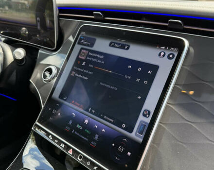 Черный Мерседес EQS SUV, объемом двигателя 0 л и пробегом 35 тыс. км за 61999 $, фото 21 на Automoto.ua