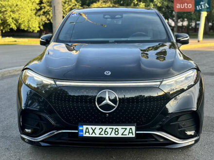 Черный Мерседес EQS SUV, объемом двигателя 0 л и пробегом 60 тыс. км за 57000 $, фото 1 на Automoto.ua