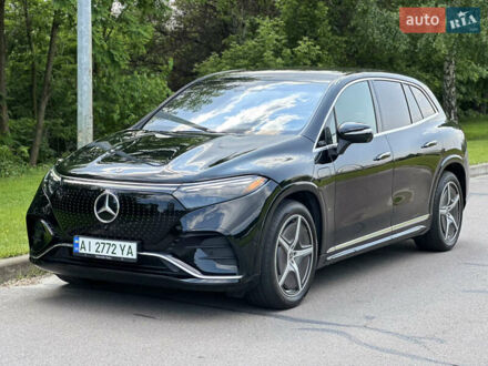 Черный Мерседес EQS SUV, объемом двигателя 0 л и пробегом 33 тыс. км за 70900 $, фото 1 на Automoto.ua