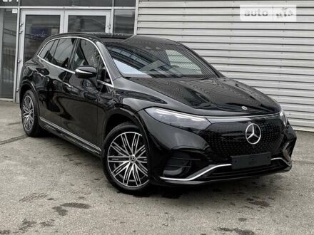 Мерседес EQS SUV 2023 в Києві на Automoto.ua Чорний Мерседес EQS SUV, объемом двигателя 0 л и пробегом 2 тыс. км за 154960 $, фото 1 на Automoto.ua