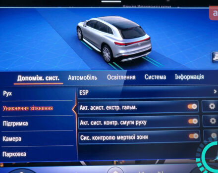 Мерседес EQS SUV, объемом двигателя 0 л и пробегом 0 тыс. км за 123762 $, фото 24 на Automoto.ua