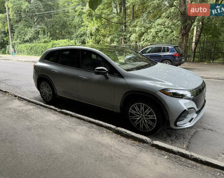 Серый Мерседес EQS SUV, объемом двигателя 0 л и пробегом 10 тыс. км за 69000 $, фото 14 на Automoto.ua