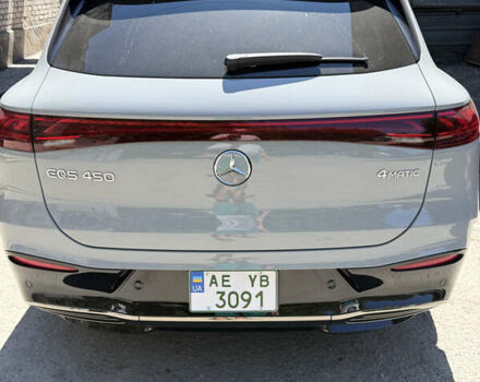 Серый Мерседес EQS SUV, объемом двигателя 0 л и пробегом 10 тыс. км за 69000 $, фото 12 на Automoto.ua