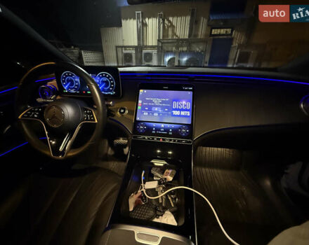 Серый Мерседес EQS SUV, объемом двигателя 0 л и пробегом 10 тыс. км за 69000 $, фото 9 на Automoto.ua
