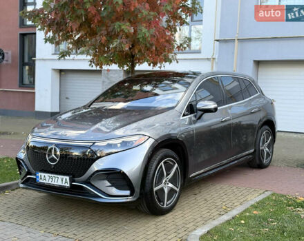 Серый Мерседес EQS SUV, объемом двигателя 0 л и пробегом 16 тыс. км за 85500 $, фото 1 на Automoto.ua