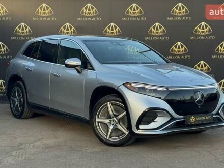 Серый Мерседес EQS SUV, объемом двигателя 0 л и пробегом 3 тыс. км за 79000 $, фото 1 на Automoto.ua