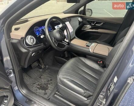 Синий Мерседес EQS SUV, объемом двигателя 0 л и пробегом 19 тыс. км за 70000 $, фото 12 на Automoto.ua
