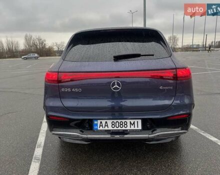 Синий Мерседес EQS SUV, объемом двигателя 0 л и пробегом 19 тыс. км за 70000 $, фото 9 на Automoto.ua