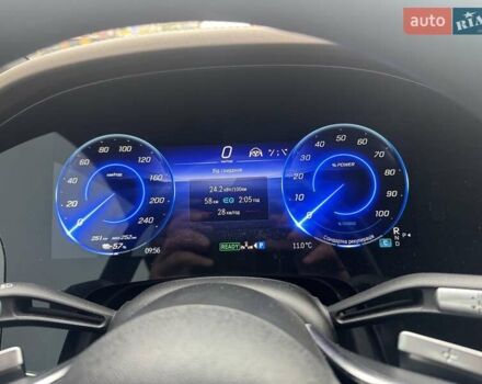 Синий Мерседес EQS SUV, объемом двигателя 0 л и пробегом 19 тыс. км за 71000 $, фото 24 на Automoto.ua