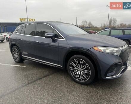Синий Мерседес EQS SUV, объемом двигателя 0 л и пробегом 19 тыс. км за 70000 $, фото 6 на Automoto.ua