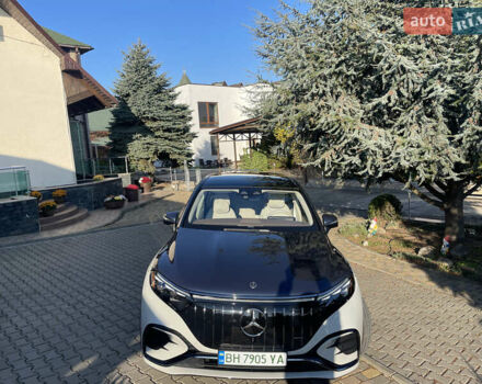 Синий Мерседес EQS SUV, объемом двигателя 0 л и пробегом 31 тыс. км за 67000 $, фото 34 на Automoto.ua