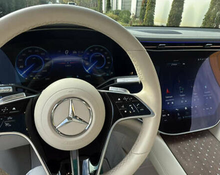 Синий Мерседес EQS SUV, объемом двигателя 0 л и пробегом 24 тыс. км за 95000 $, фото 17 на Automoto.ua