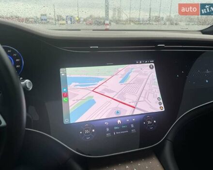 Синий Мерседес EQS SUV, объемом двигателя 0 л и пробегом 19 тыс. км за 70000 $, фото 28 на Automoto.ua