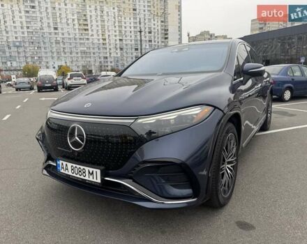 Синий Мерседес EQS SUV, объемом двигателя 0 л и пробегом 19 тыс. км за 71000 $, фото 2 на Automoto.ua