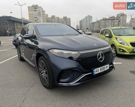 Синий Мерседес EQS SUV, объемом двигателя 0 л и пробегом 19 тыс. км за 71000 $, фото 3 на Automoto.ua