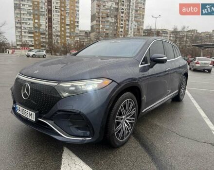 Синий Мерседес EQS SUV, объемом двигателя 0 л и пробегом 19 тыс. км за 70000 $, фото 2 на Automoto.ua