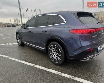 Синий Мерседес EQS SUV, объемом двигателя 0 л и пробегом 19 тыс. км за 70000 $, фото 11 на Automoto.ua
