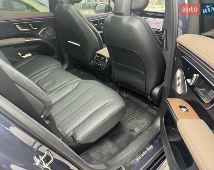 Синий Мерседес EQS SUV, объемом двигателя 0 л и пробегом 19 тыс. км за 71000 $, фото 22 на Automoto.ua