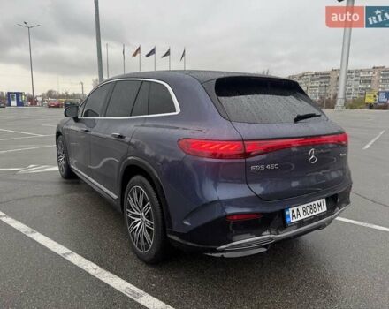 Синий Мерседес EQS SUV, объемом двигателя 0 л и пробегом 19 тыс. км за 70000 $, фото 10 на Automoto.ua