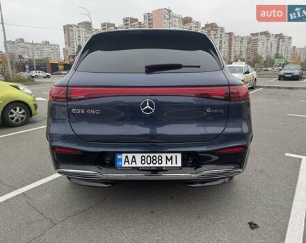 Синий Мерседес EQS SUV, объемом двигателя 0 л и пробегом 19 тыс. км за 71000 $, фото 7 на Automoto.ua