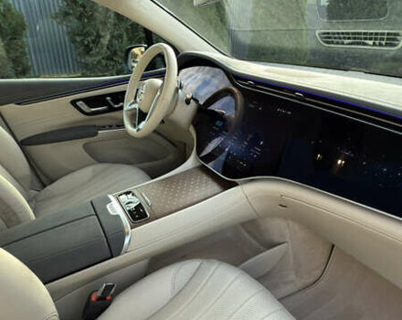 Синий Мерседес EQS SUV, объемом двигателя 0 л и пробегом 24 тыс. км за 95000 $, фото 7 на Automoto.ua