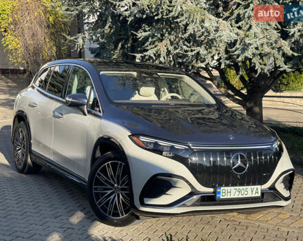 Синий Мерседес EQS SUV, объемом двигателя 0 л и пробегом 31 тыс. км за 67000 $, фото 2 на Automoto.ua