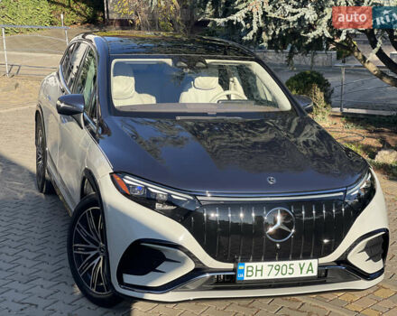 Синий Мерседес EQS SUV, объемом двигателя 0 л и пробегом 31 тыс. км за 67000 $, фото 1 на Automoto.ua