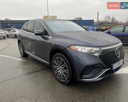 Синий Мерседес EQS SUV, объемом двигателя 0 л и пробегом 19 тыс. км за 70000 $, фото 5 на Automoto.ua