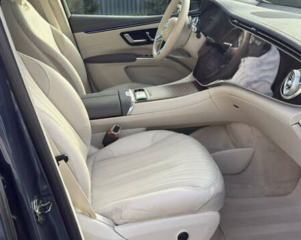 Синий Мерседес EQS SUV, объемом двигателя 0 л и пробегом 24 тыс. км за 95000 $, фото 5 на Automoto.ua